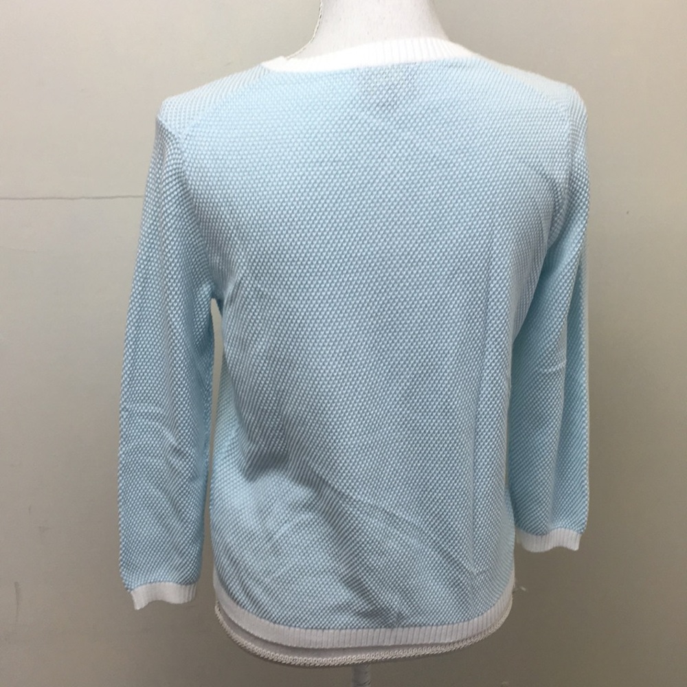 New Pendleton Petite Sweater Button Fro - image 3